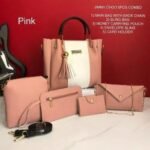 5-Piece Jimmy Choo Bag Combo | Main Bag, Sling, Pouch, Envelope Sling & Card Holder