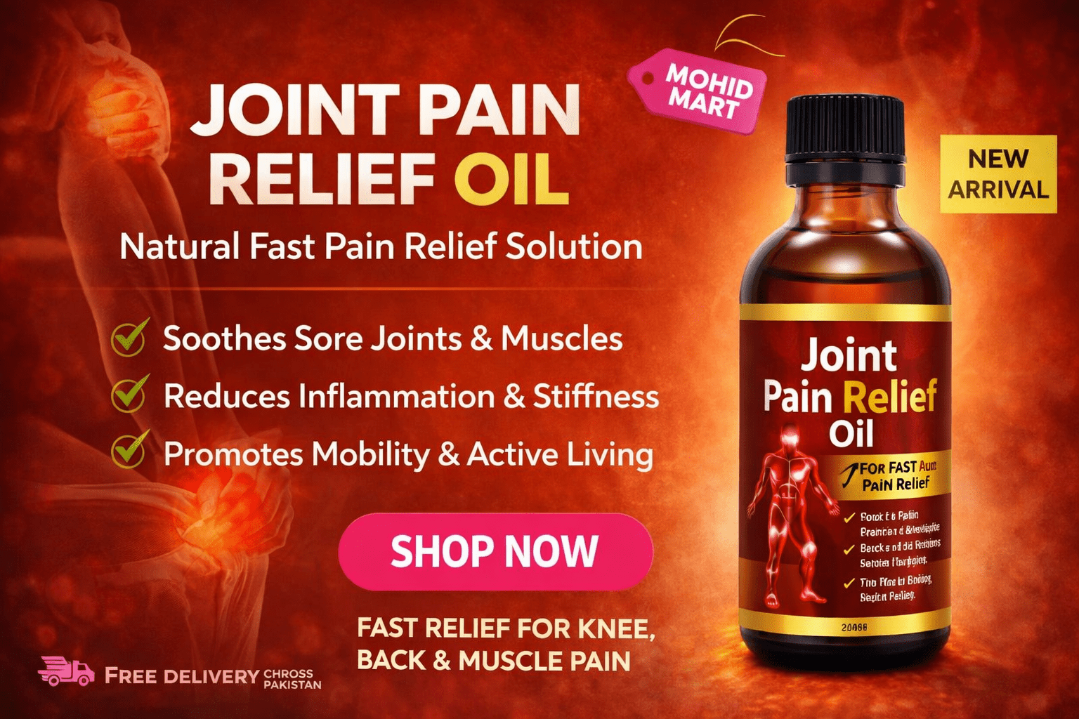 Joint Pain Relief Oil