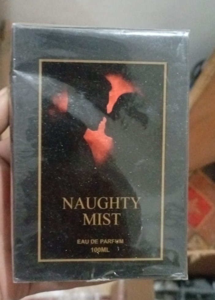 Naughty Mist Perfume luxury eau de parfum bottle