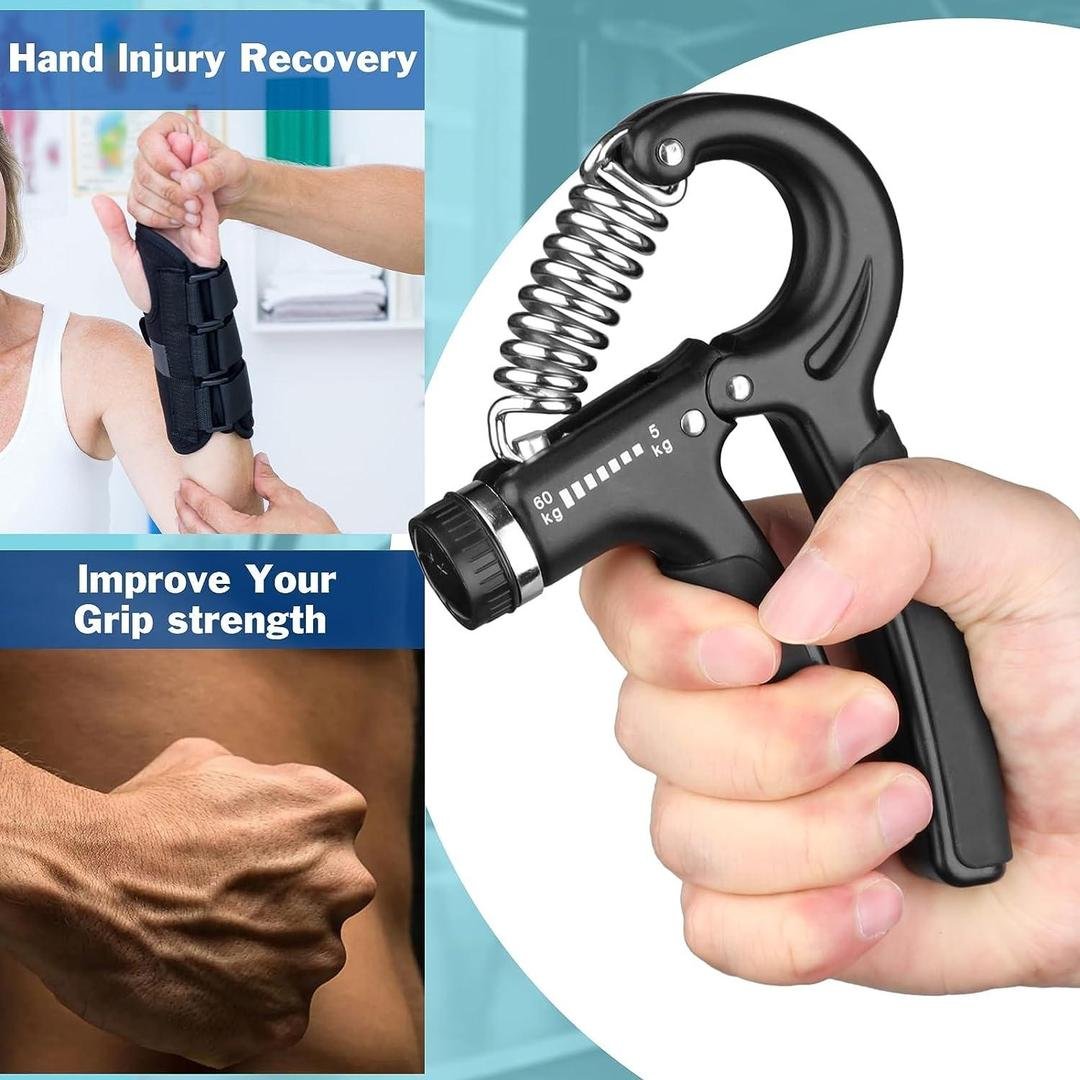 Adjustable Hand Grip Strengthener 5–60kg