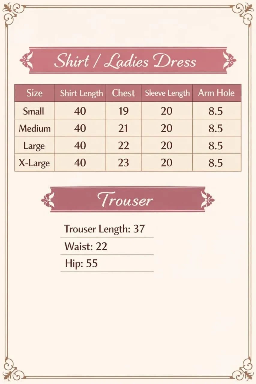 2 Pcs Women Khaddar Printed Shirt & Trouser Black